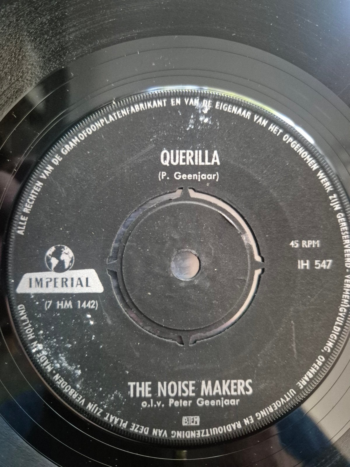 Zeldzame oude rock'n roll single The Noise Makers Querilla, Cd's en Dvd's, Vinyl Singles, Gebruikt, Single, 7 inch, Ophalen of Verzenden