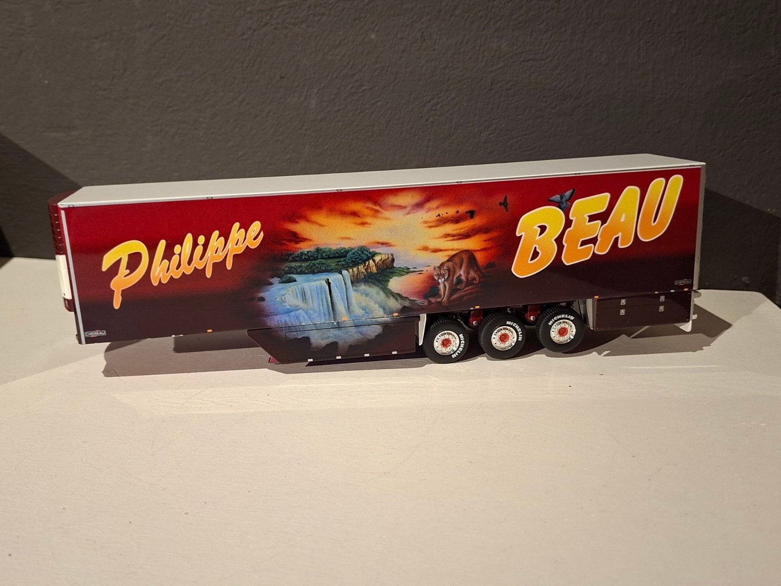 Tekno Beau, Hobby en Vrije tijd, Modelauto's | 1:50, Ophalen of Verzenden, Gebruikt, Bus of Vrachtwagen, Tekno