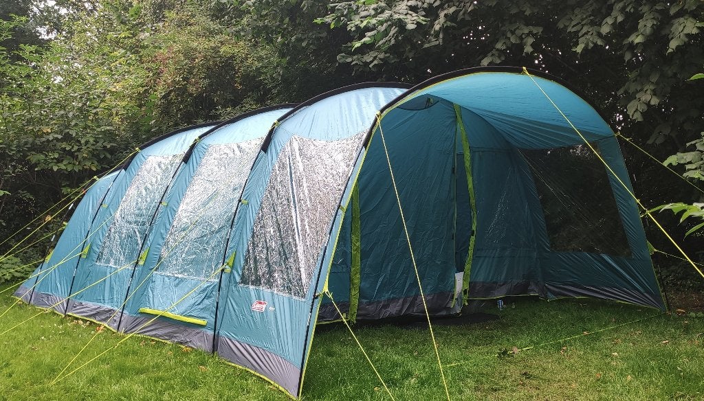 Coleman Aspen 6L - Familietent, Caravans en Kamperen, Ophalen, Zo goed als nieuw, Tot en met 6