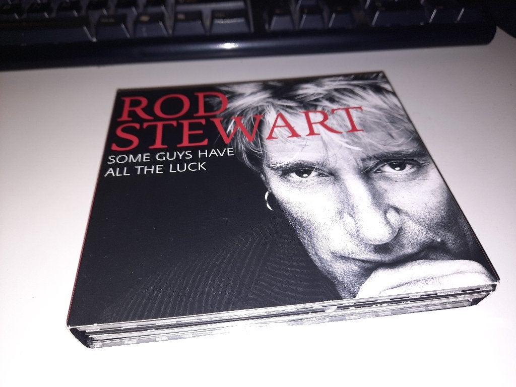 2 CD DVD Rod Stewart – Some Guys Have All The Luck, Ophalen, Zo goed als nieuw, Poprock