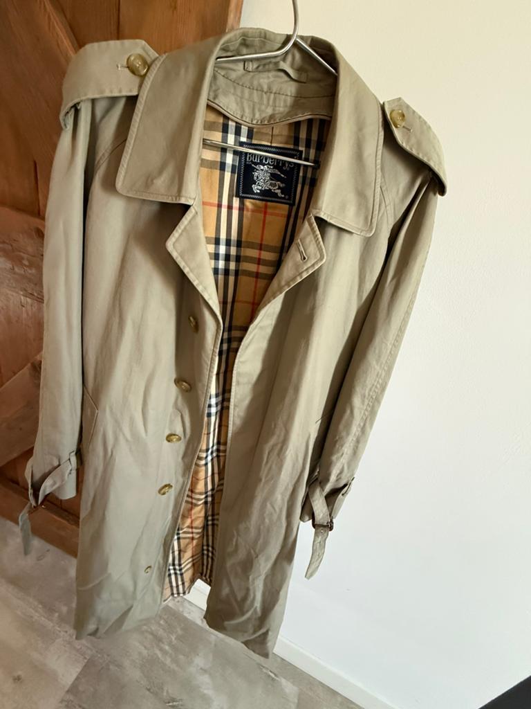 Originele Burberry trenchcoat, Ophalen of Verzenden, Zo goed als nieuw, Beige