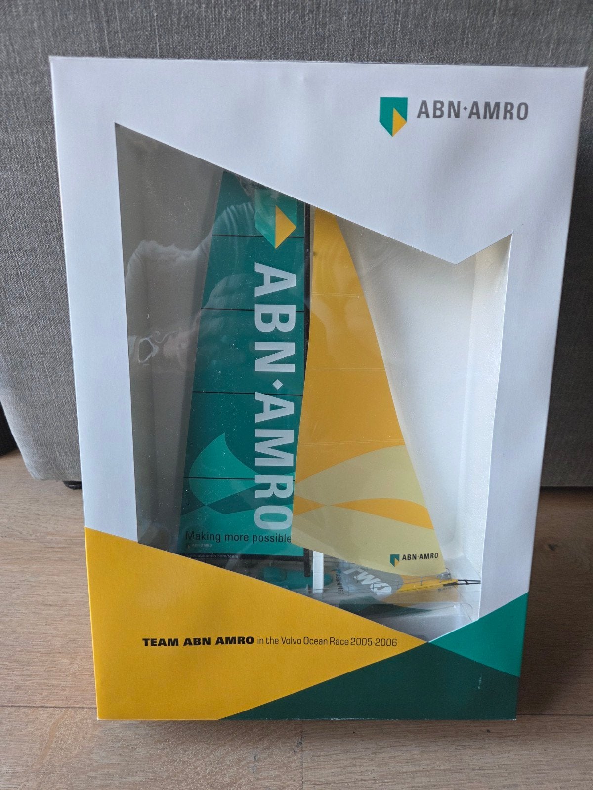 ABN AMRO Volvo Ocean Race 2005-2006 Zeilboot Model, Ophalen of Verzenden, Nieuw
