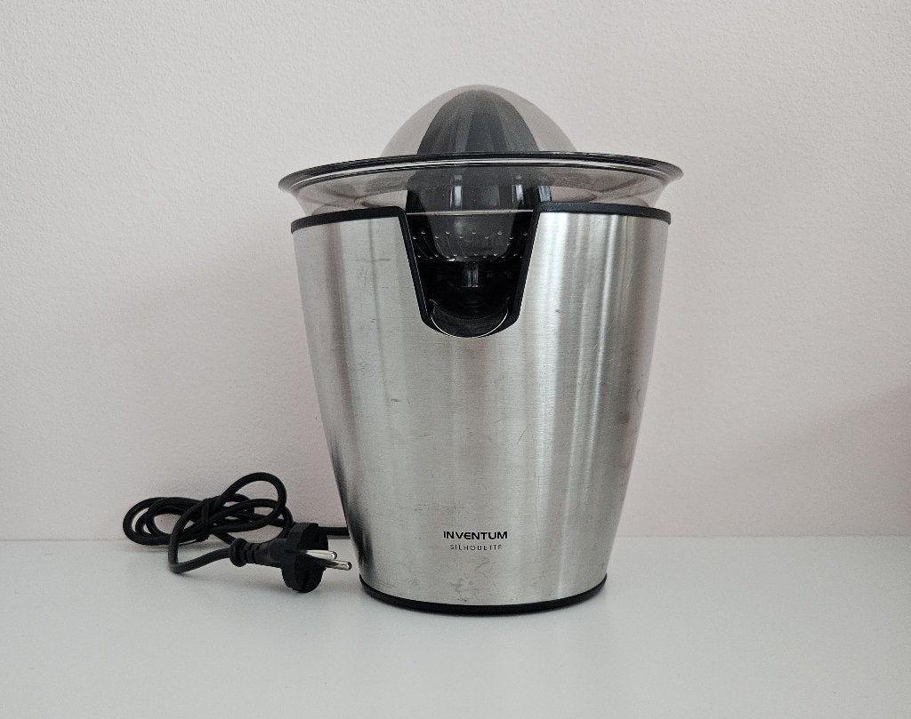 Inventum GC400 Silhouette Elektrische Citruspers, Overige typen, Zilver, Ophalen of Verzenden, Zo goed als nieuw