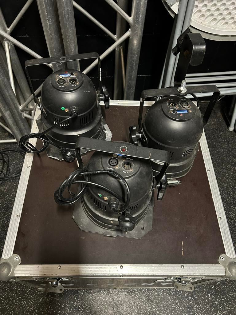 3x par 56, Muziek en Instrumenten, Licht en Laser, Ophalen, Gebruikt, Licht, Geluidgestuurd