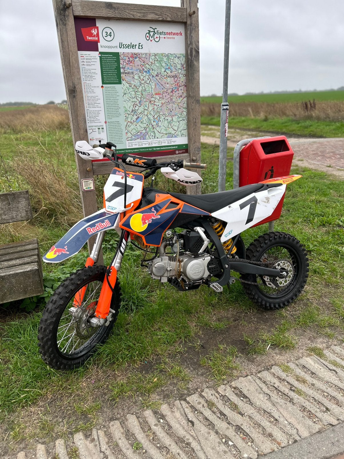 Ycf bigy 150cc crossmotor, Ophalen of Verzenden, Zo goed als nieuw, Overige merken