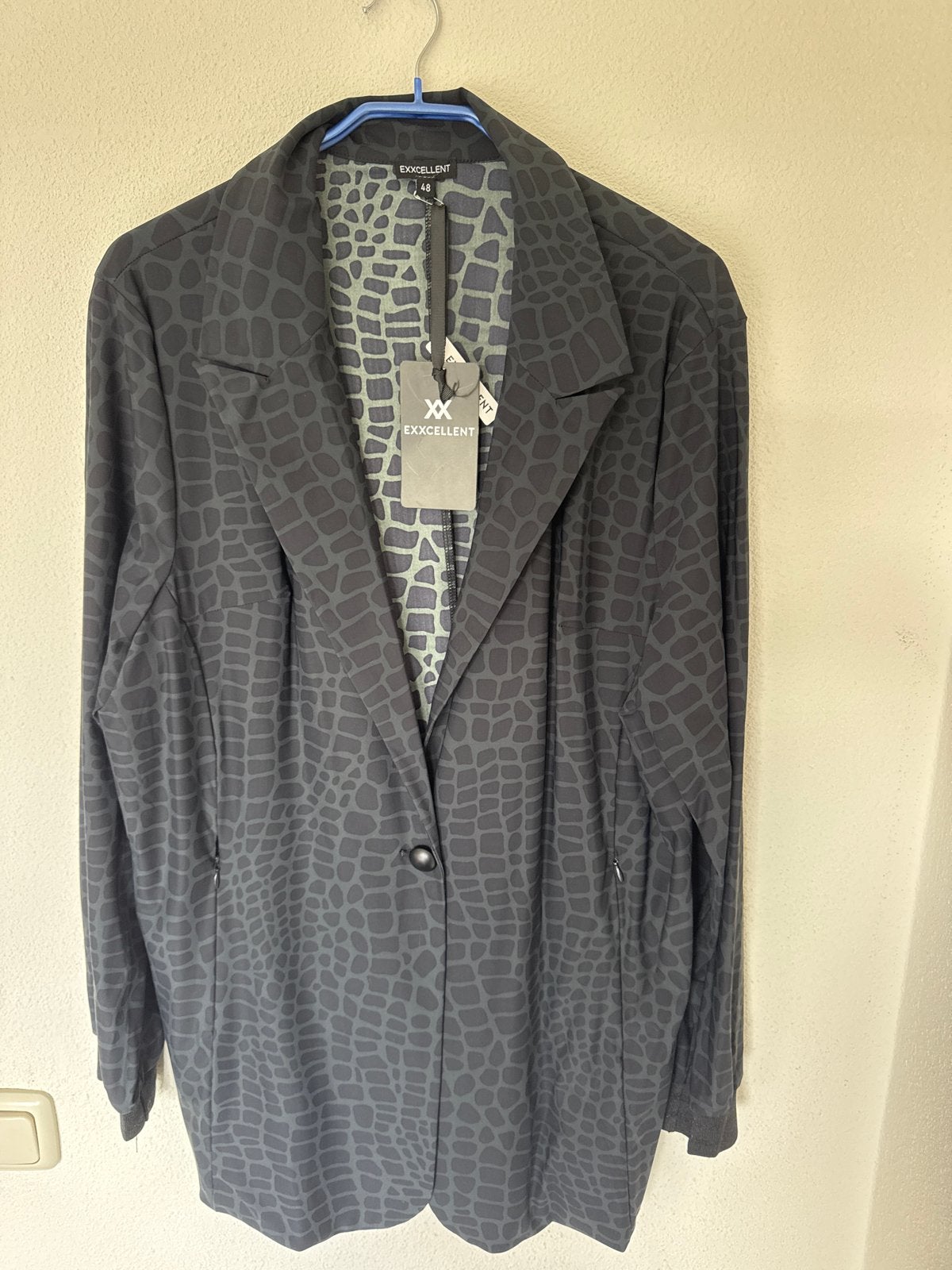 EXXCELLENT Blazer Maat 48 - Nieuw met prijskaartje, Kleding | Dames, Zwart, Maat 46/48 (XL) of groter, Nieuw, Ophalen of Verzenden