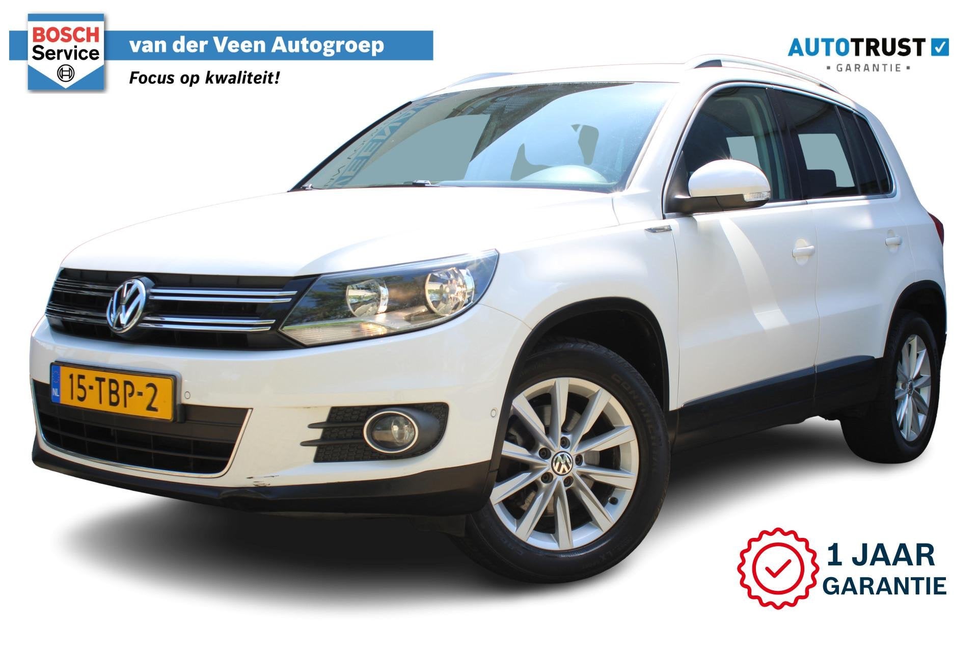 Volkswagen Tiguan 1.4 TSI Sport&Style | Incl. 12 maanden Gar, Auto's, Voorwielaandrijving, Euro 5, 15 km/l, Zwart