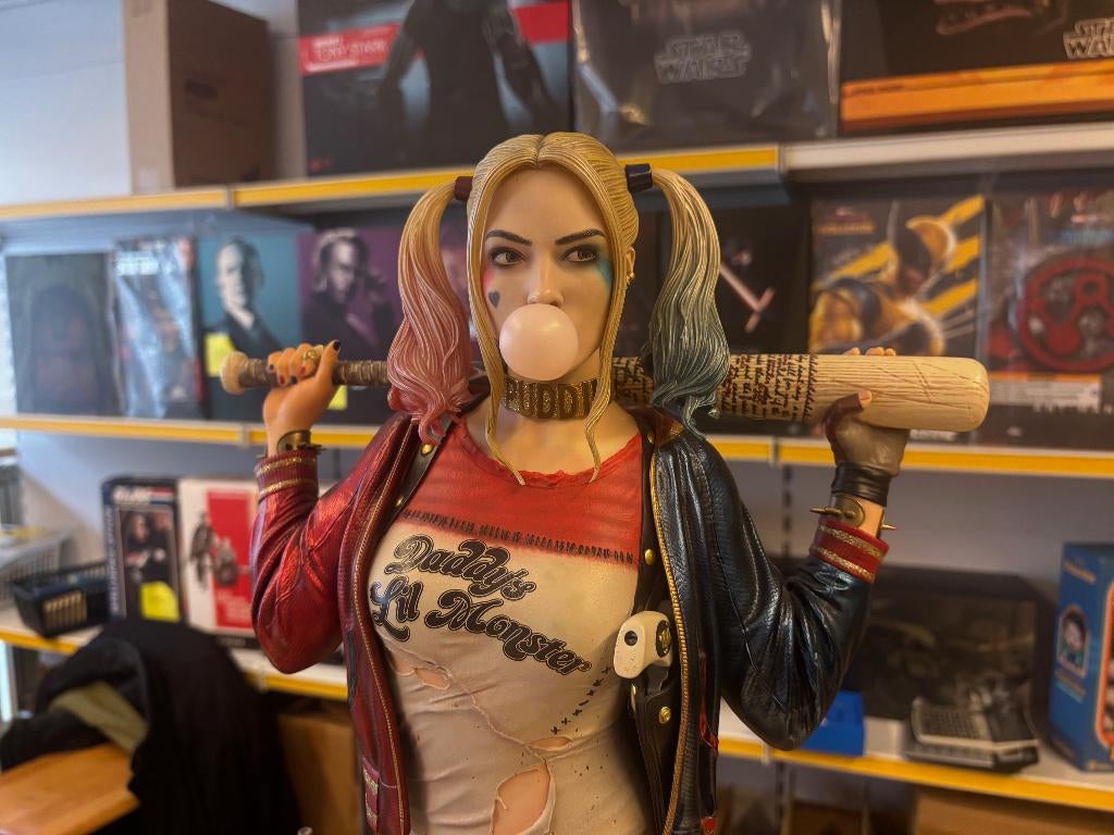 Batman Suicide Squad Harley Quinn 1:3 Scale Prime 1 Studio, HEO, HEO, HEO, Ophalen of Verzenden