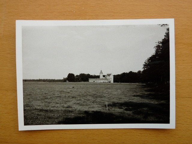 Kasteel Rechteren bij Dalfsen , foto 1964, Ophalen of Verzenden, 1960 tot 1980, Ongelopen, Overijssel
