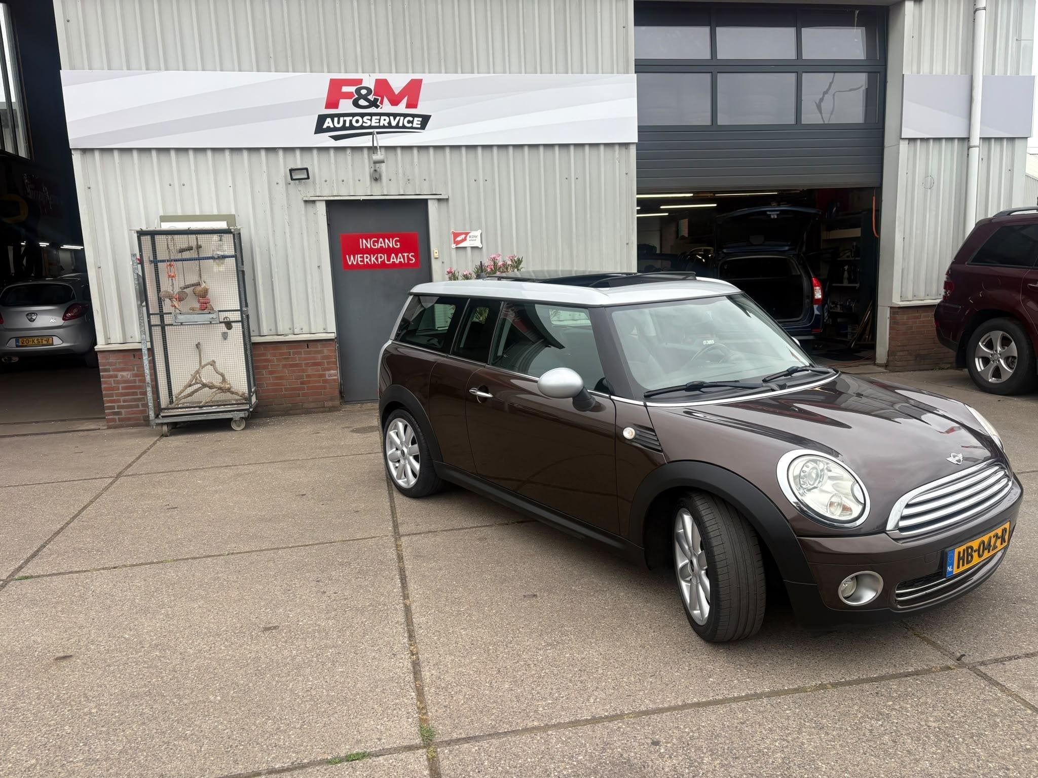 MINI Clubman 1.6 Cooper Pepper Clima, cruise, stoelverwarmin, Auto's, Voorwielaandrijving, Stof, Gebruikt, 4 cilinders