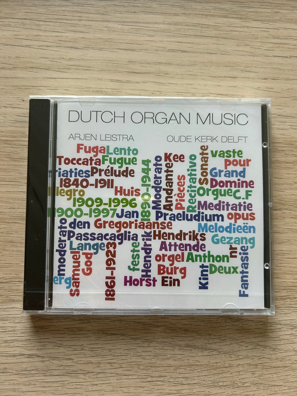 Dutch Organ Music - Arjen Leistra - Oude Kerk Delft CD, Overige componisten, Ophalen of Verzenden, Nieuw in verpakking, Inclusief doosje
