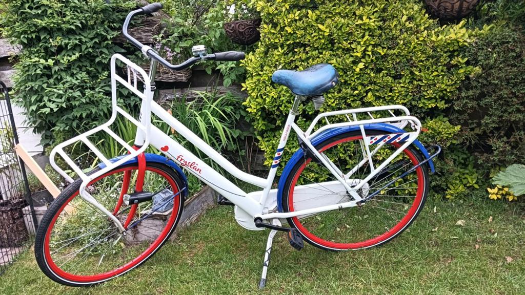 Damesfiets, Hollandia Fryslan - 'collectors item', Fietsen en Brommers, Fietsen | Dames | Damesfietsen, 53 tot 56 cm, Ophalen