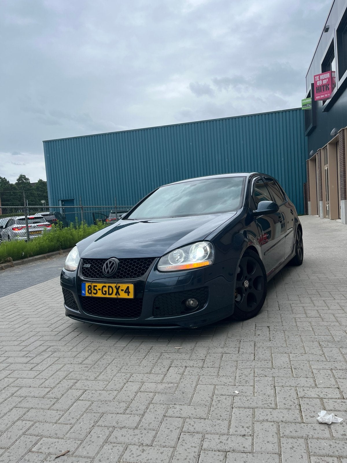 Volkswagen Golf 2.0 GTI 147KW AUT 2008 Grijs, Auto's, Volkswagen, Zwart, 4 cilinders, 1984 cc, Zilver of Grijs