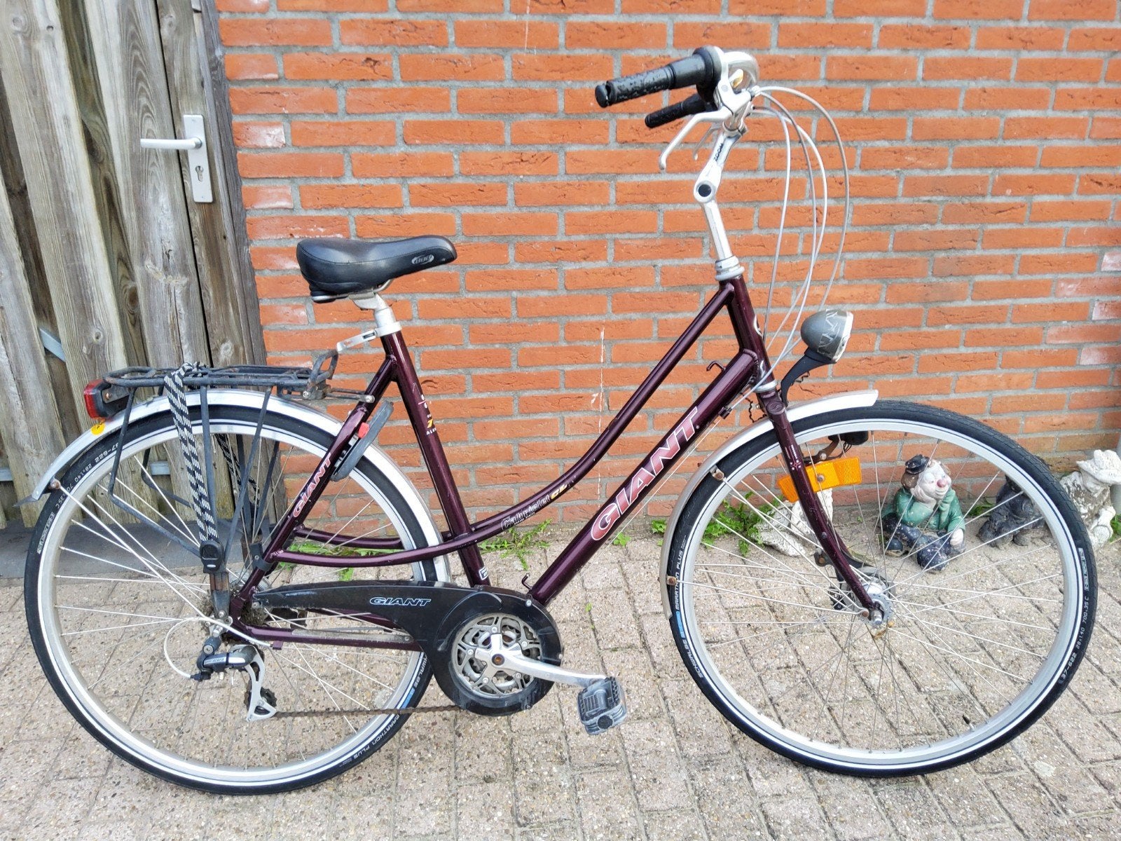 dames fiets giant versnellingen, Ophalen, 53 tot 56 cm, Versnellingen, Giant