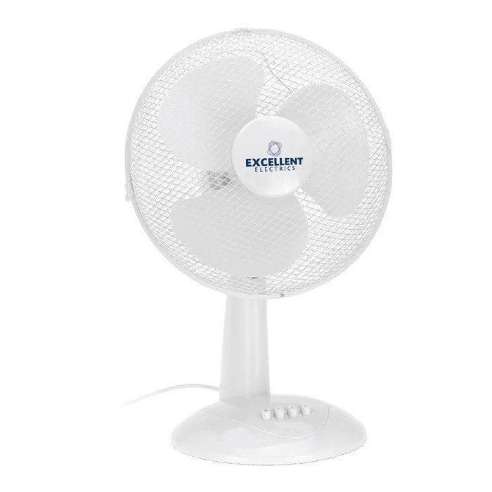 Tafelventilator wit 30 cm, Ophalen, Nieuw, Wit