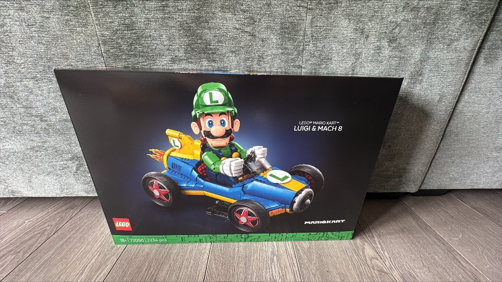 Lego Super Mario Mario 72050 Kart: Luigi en Mach 8 NIEUW, Overige thema's, Lego, Nieuw, Ophalen of Verzenden