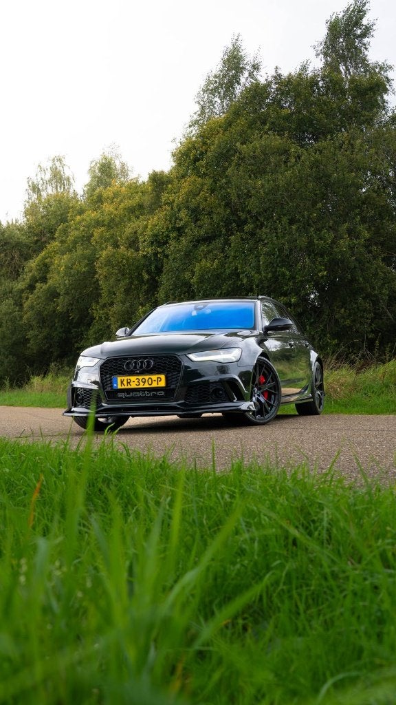 Audi RS6 2016 Performance Milltek Maxton formule 1 led stuur, Auto's, Dealer onderhouden, Stationwagon, Vierwielaandrijving, Particulier