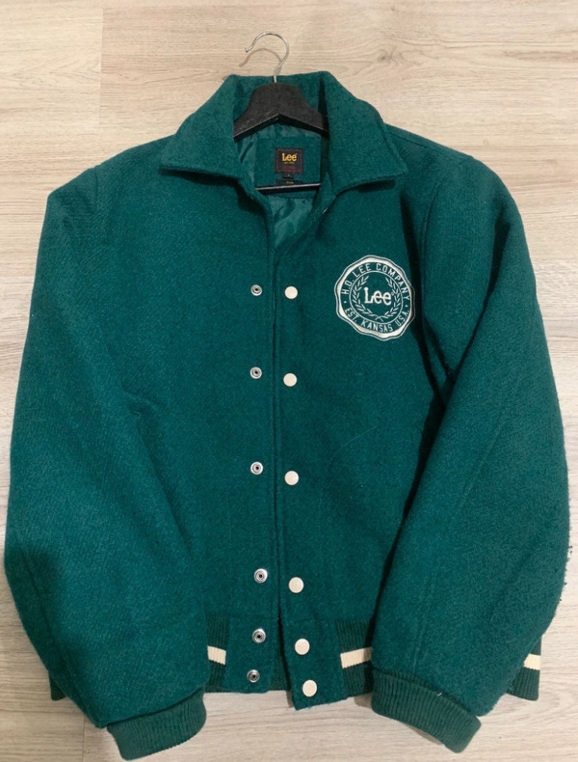 Levi’s Jacket Groen Maat S, Ophalen of Verzenden, Zo goed als nieuw, Maat 46 (S) of kleiner, Groen