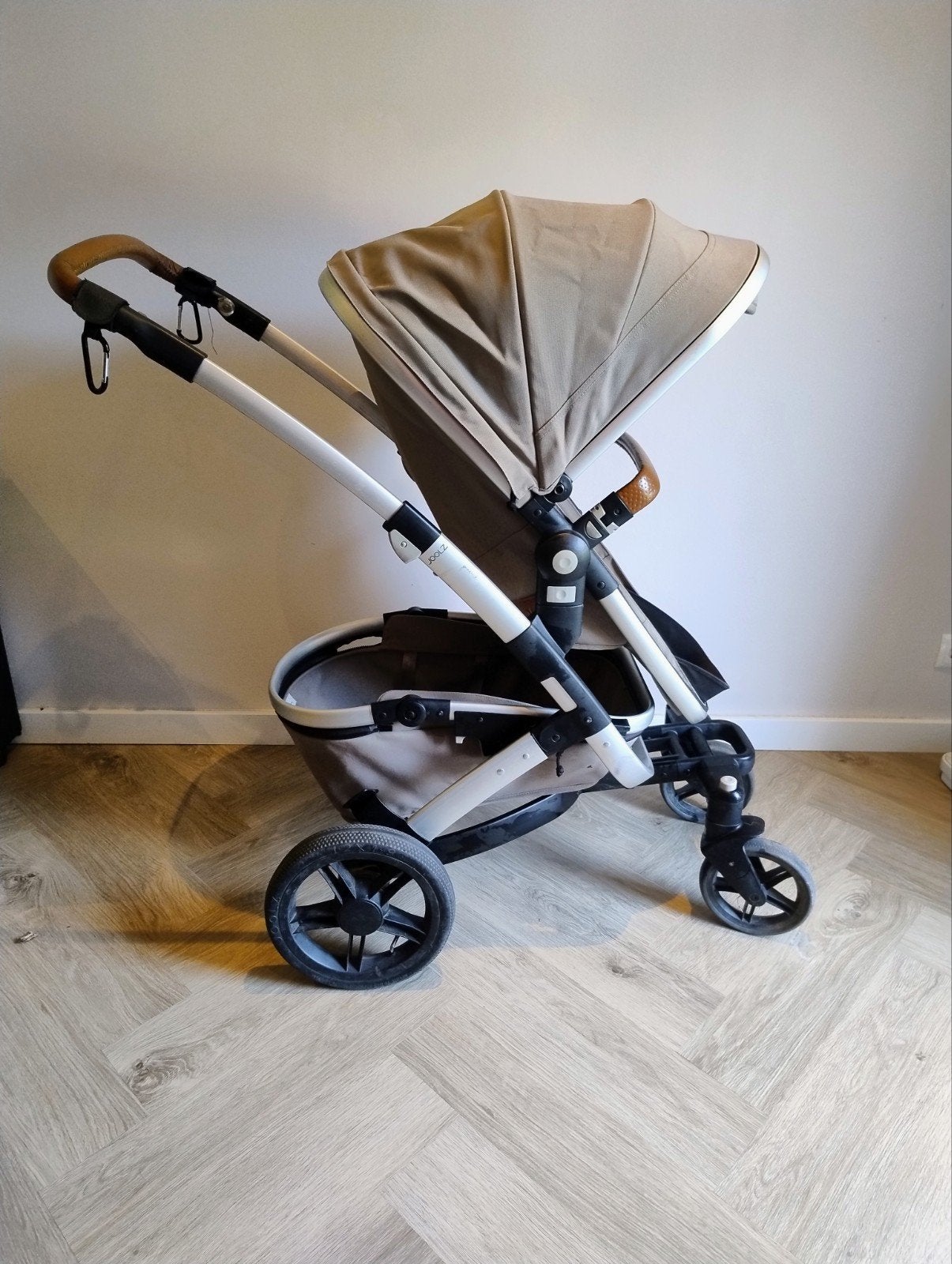 Kinderwagen Joolz Geo, Kinderen en Baby's, Buggy's, Gebruikt, Overige merken, Duomodel, Regenhoes, Verstelbare rugleuning, Voetenzak