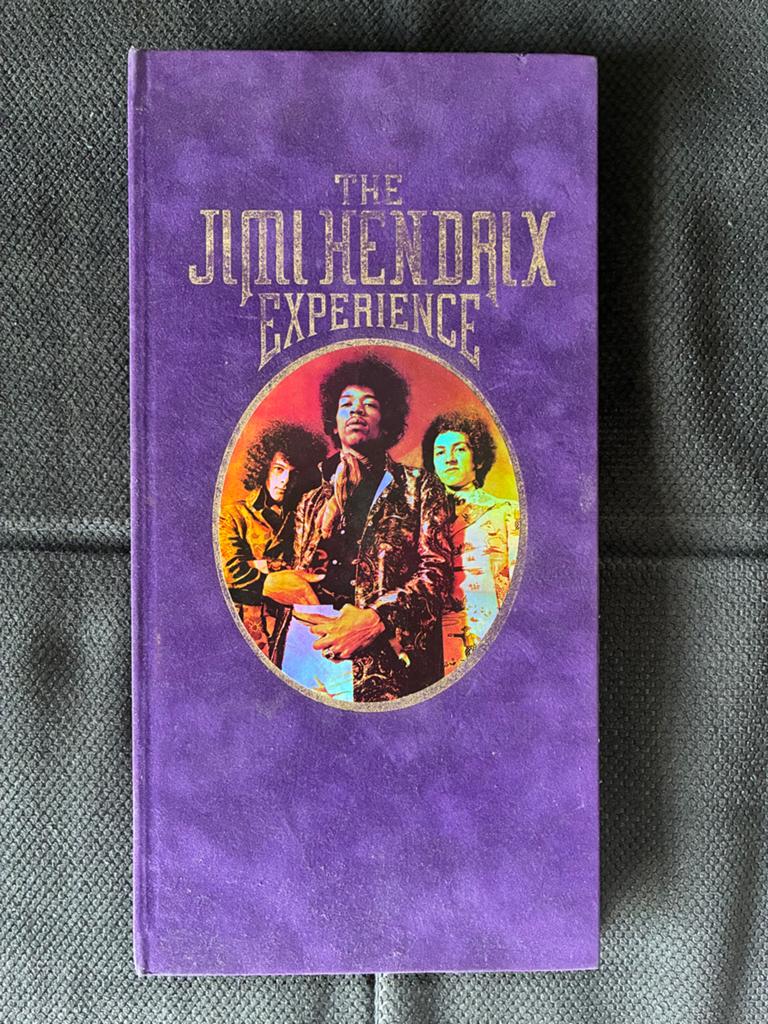 The Jimi Hendrix Experience 4 cd box-set purple velvet cover, Ophalen of Verzenden, Zo goed als nieuw, Overige genres