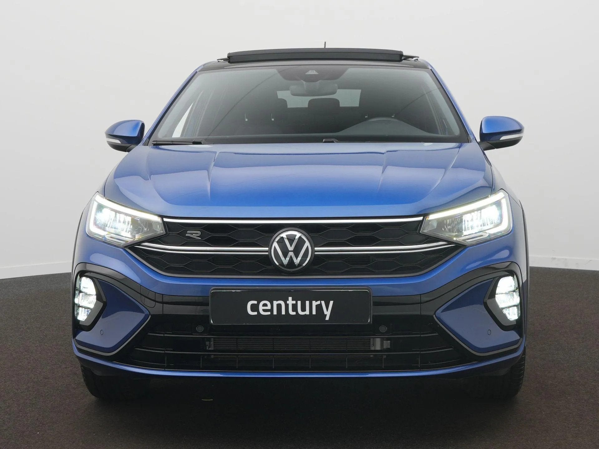 Volkswagen Taigo 1.0 TSI R-Line Edition (bj 2025), Stof, Gebruikt, 1144 kg, Blauw