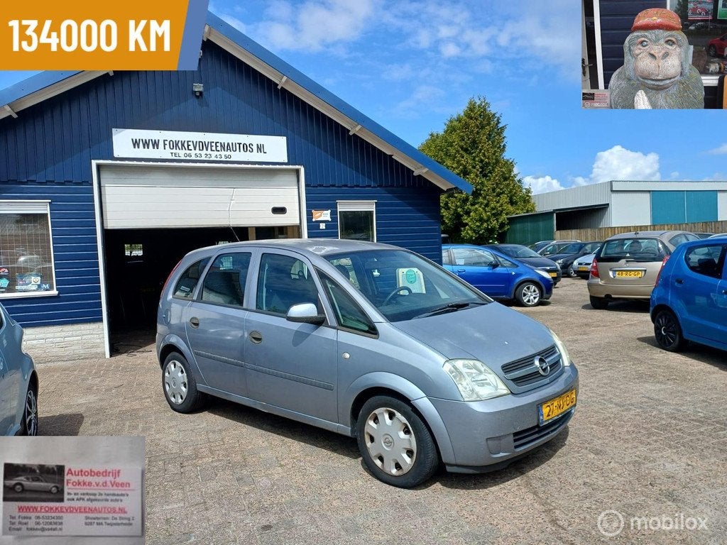 Opel Meriva 1.6 Cosmo, 4 cilinders, Origineel Nederlands, 1200 kg, Handgeschakeld