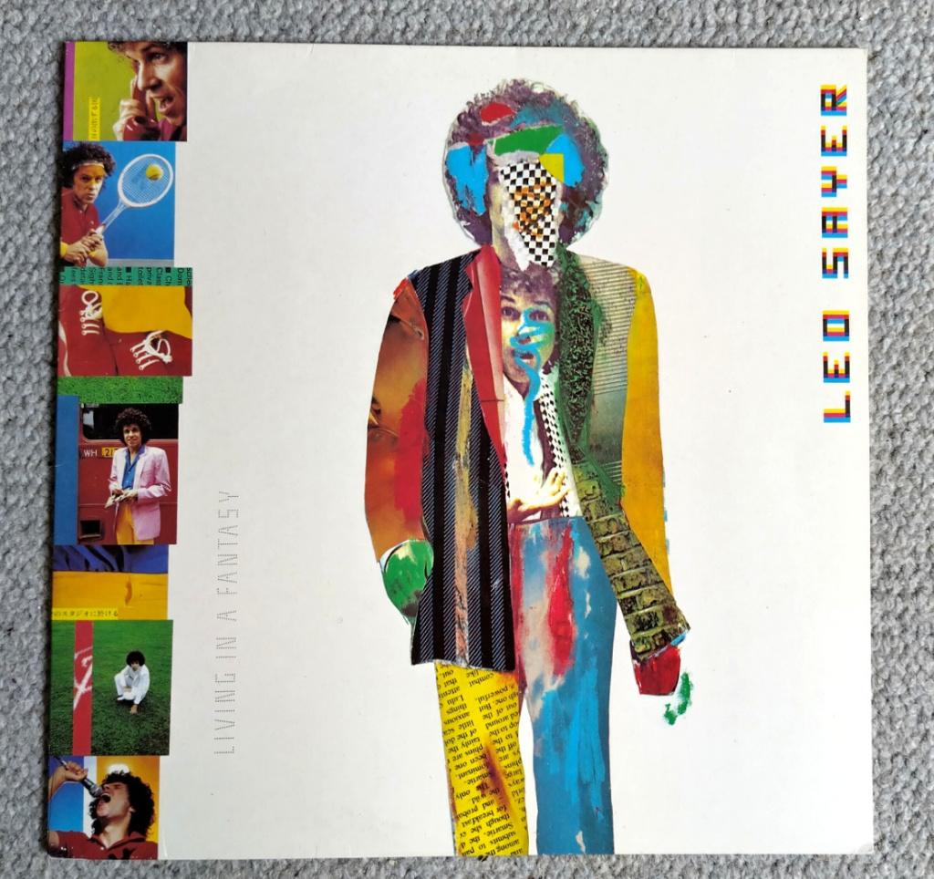 Leo Sayer – Living In A Fantasy 10 nrs LP 1980 ZGAN, 1980 - 1989, Ophalen of Verzenden, Zo goed als nieuw, Inclusief binnenhoes