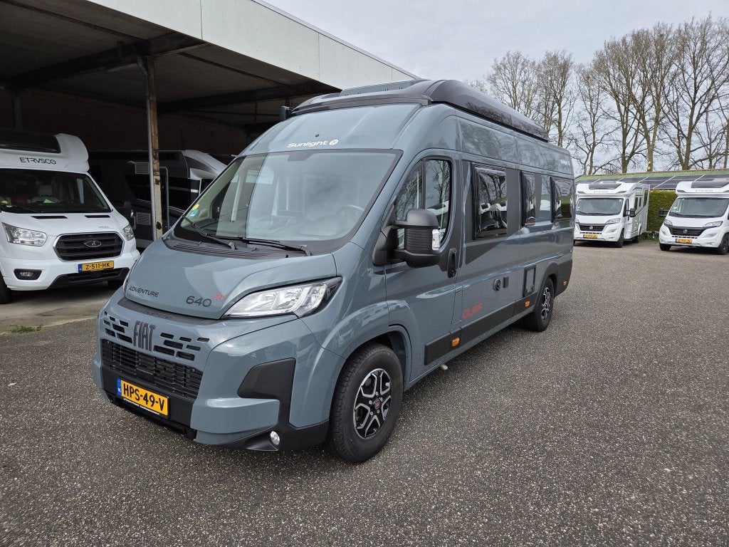 Sunlight Cliff 640 RT automaat, Caravans en Kamperen, Campers, Automaat, Sunlight, Fiat, 6 tot 7 meter