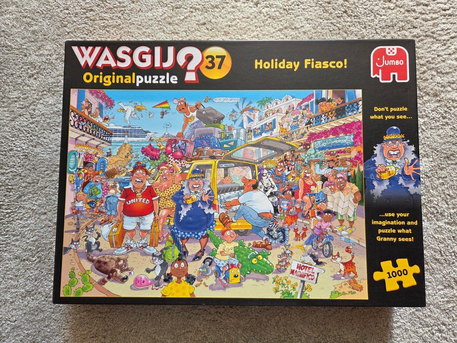 1000 stukjes puzzels: van Haasteren, Wasgij, Ravensburger, Ophalen of Verzenden, 500 t/m 1500 stukjes, Zo goed als nieuw, Legpuzzel