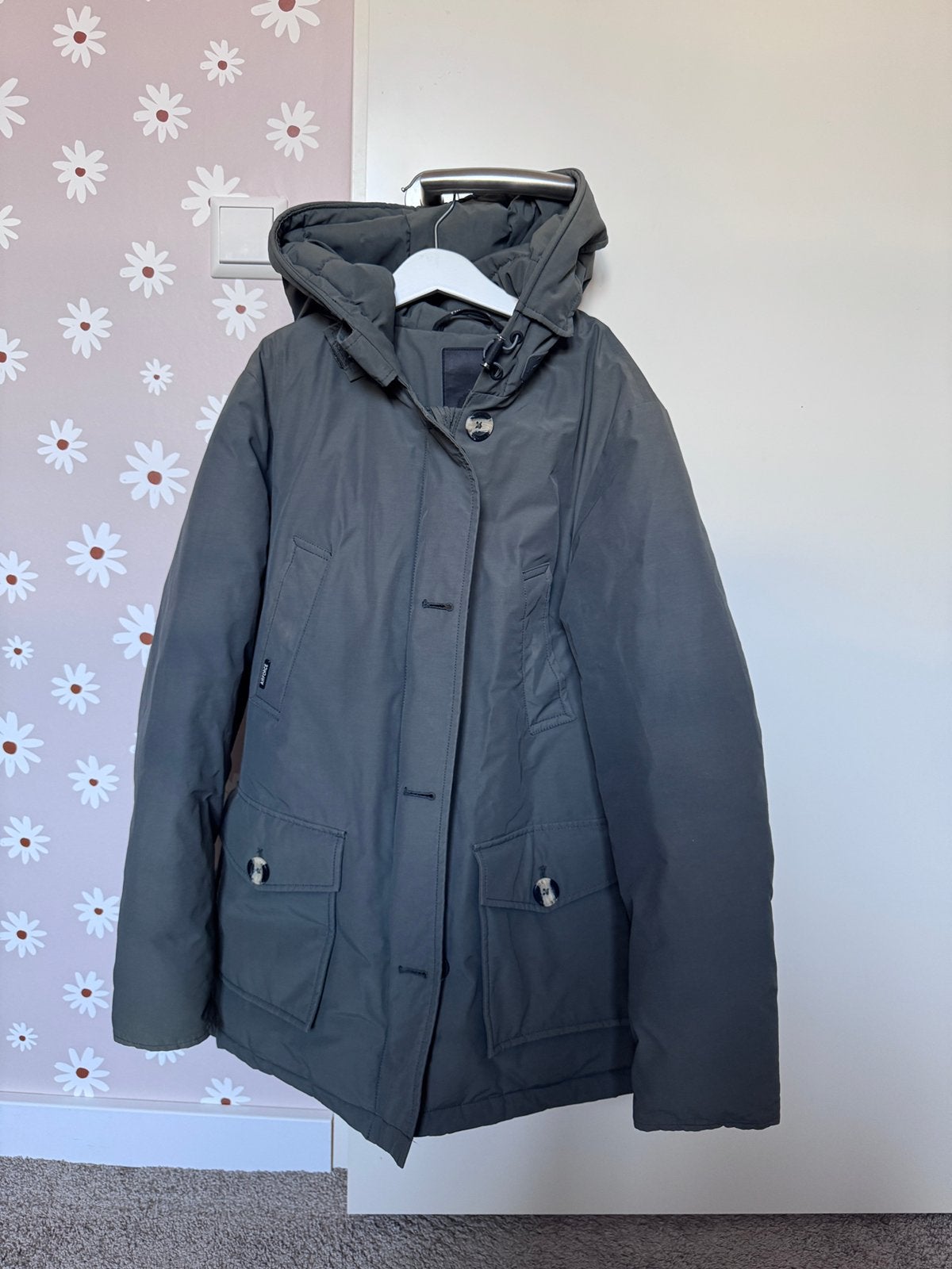 Airforce winterjas maat S, Ophalen of Verzenden, Zo goed als nieuw, Maat 36 (S), Grijs
