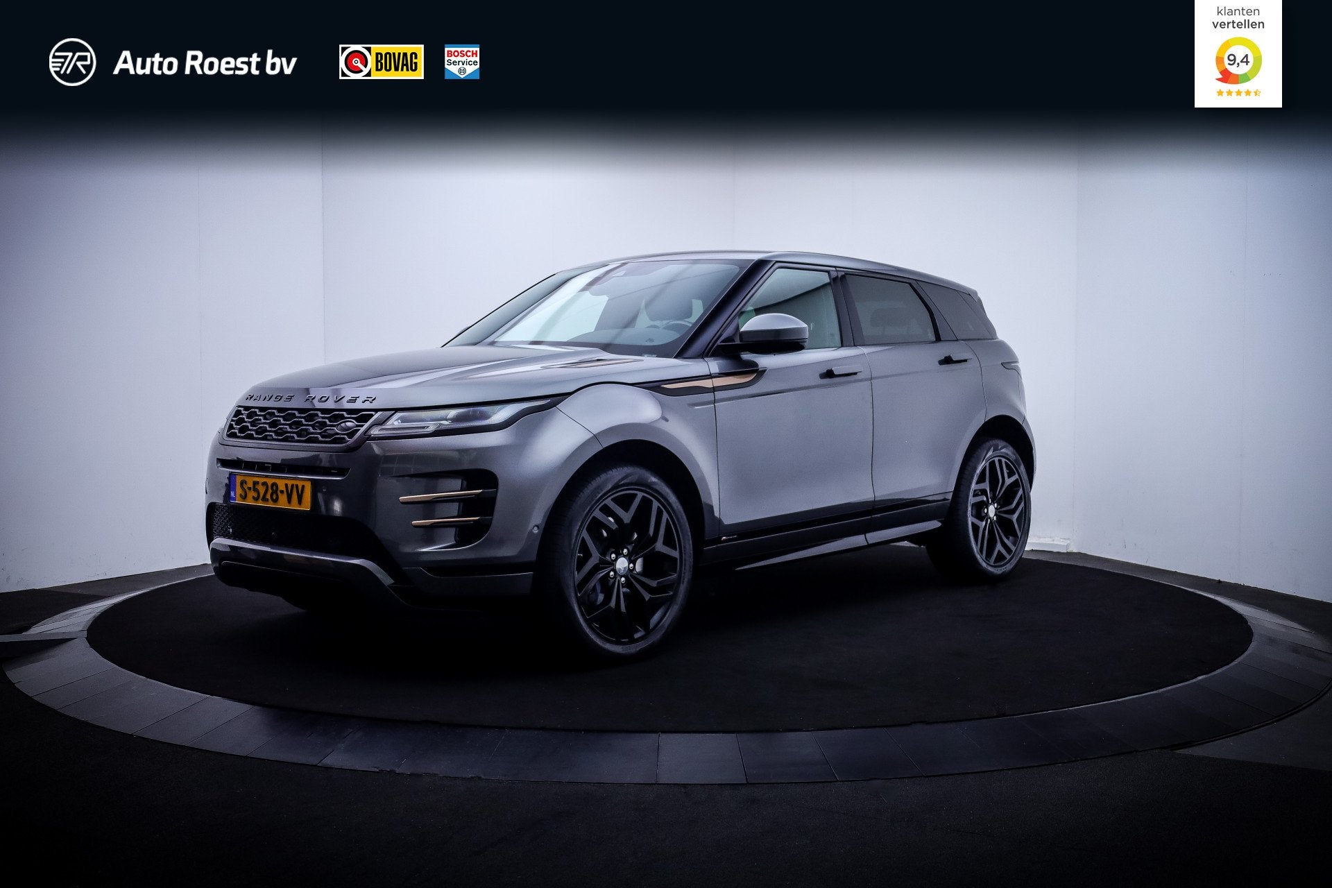 Land Rover Range Rover Evoque 2.0 P300 AWD R-Dynamic SE 300P, 4 cilinders, 120 €/maand, Bedrijf, Vierwielaandrijving