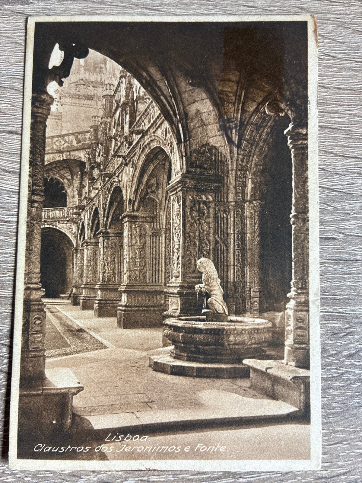 Oude Ansichtkaart Lissabon naar Nieuwdorp  1929, Verzamelen, Ansichtkaarten | Nederland, Gelopen, 1920 tot 1940, Ophalen of Verzenden