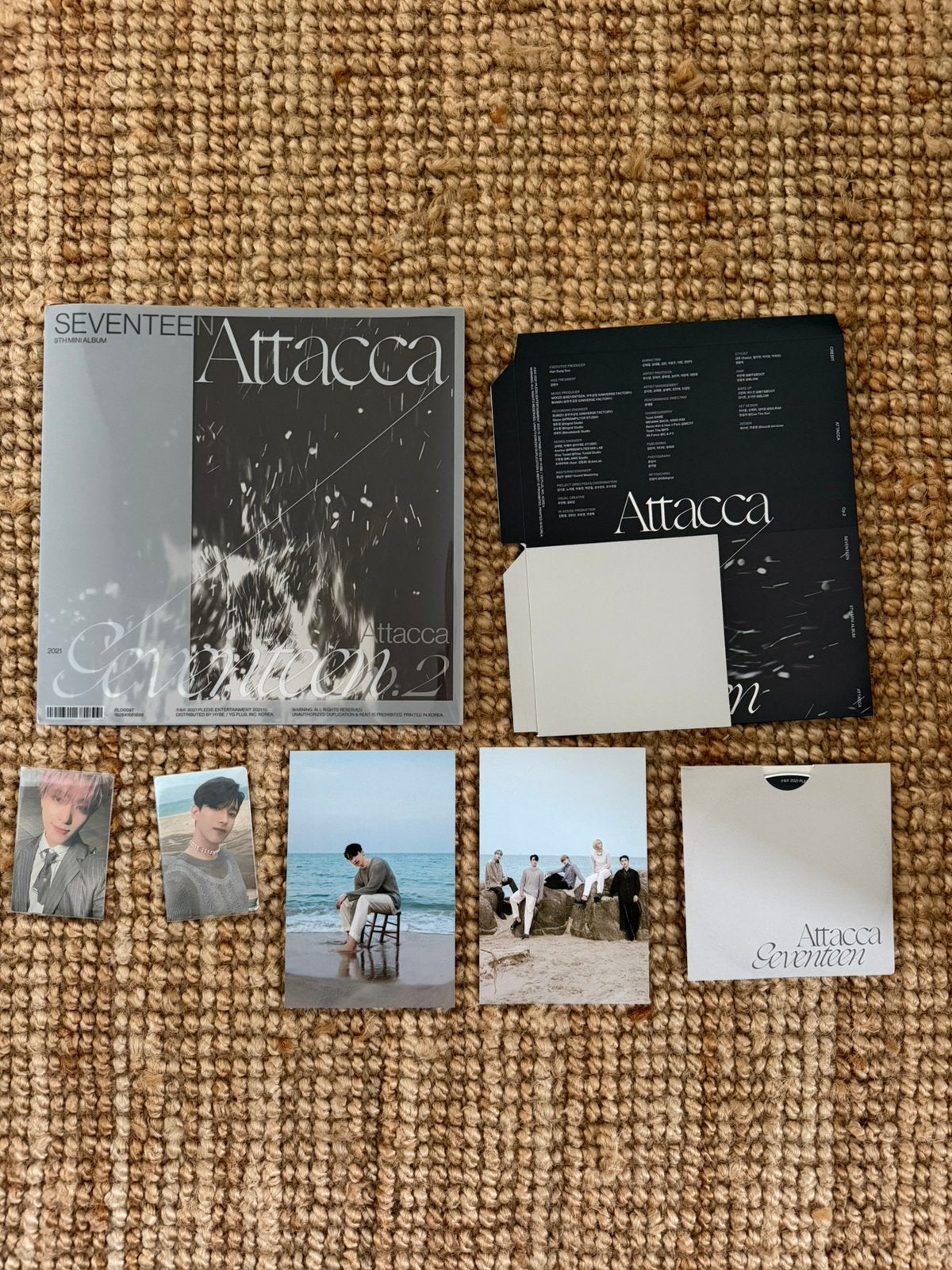 Seventeen Attacca Op.2 Dino & DK photocard, Ophalen of Verzenden, Zo goed als nieuw
