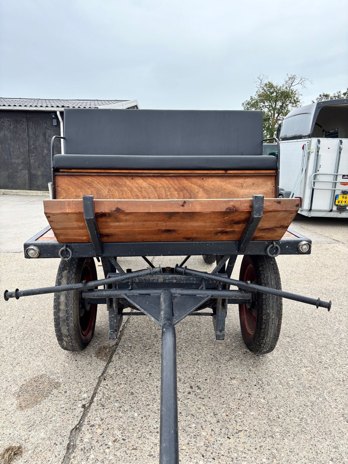 Boerenwagen tweespan, Gebruikt, Overige typen, Paard