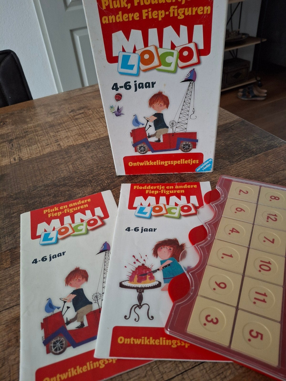 Mini Loco: Pluk, Floddertje & andere Fiep-figuren (4-6 jaar), Ophalen of Verzenden, Zo goed als nieuw, Taal en Lezen