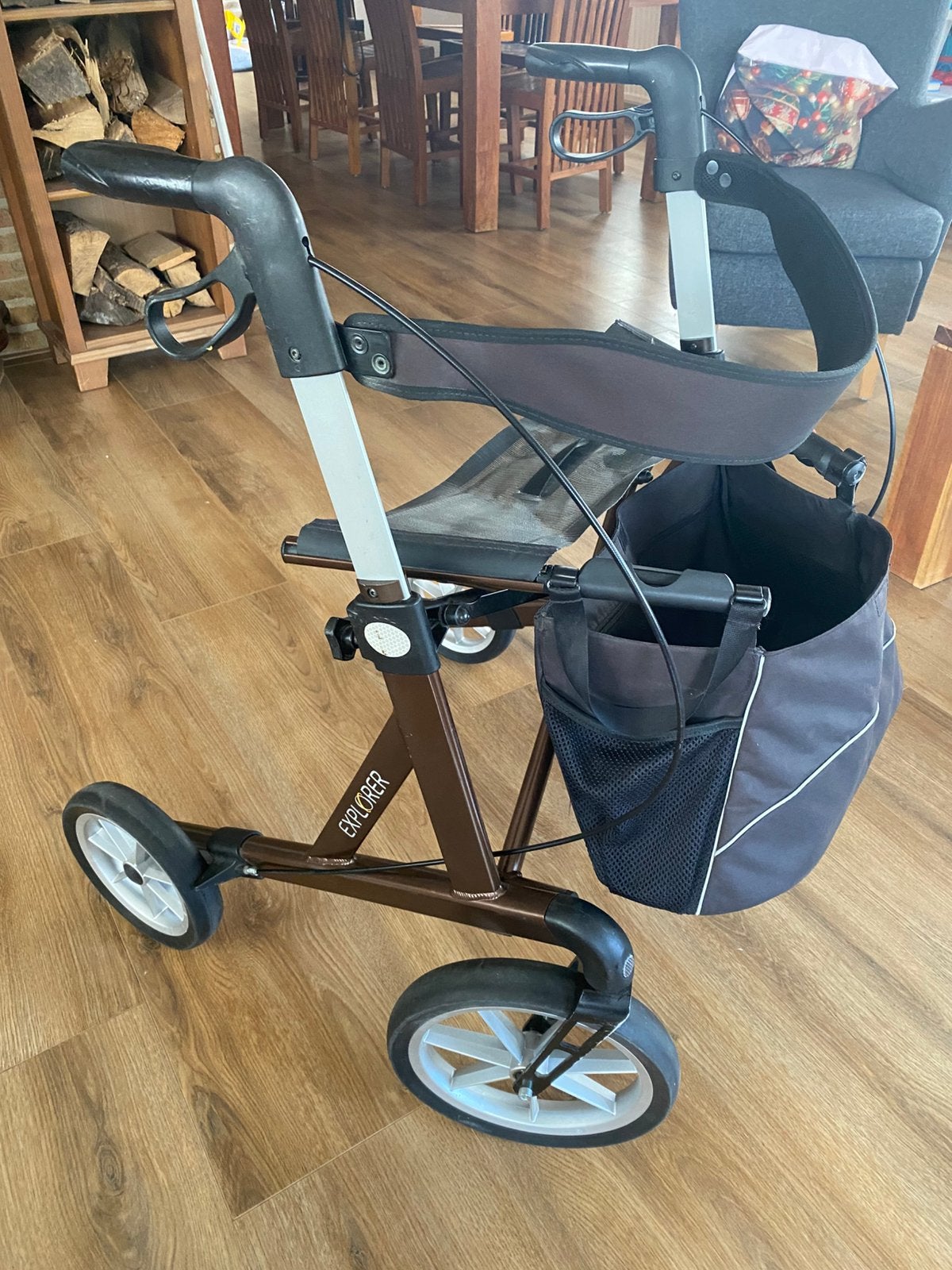 Explorer XL rollator tot 200 kg, Diversen, Ophalen, Zo goed als nieuw