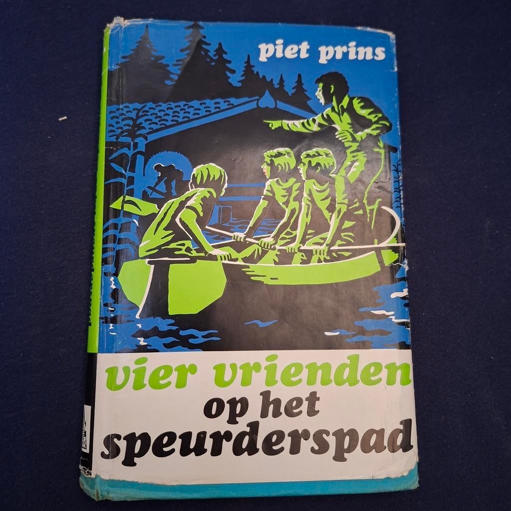 Piet Prins - Vier Vrienden op het Speurderspad, Boeken, Ophalen of Verzenden