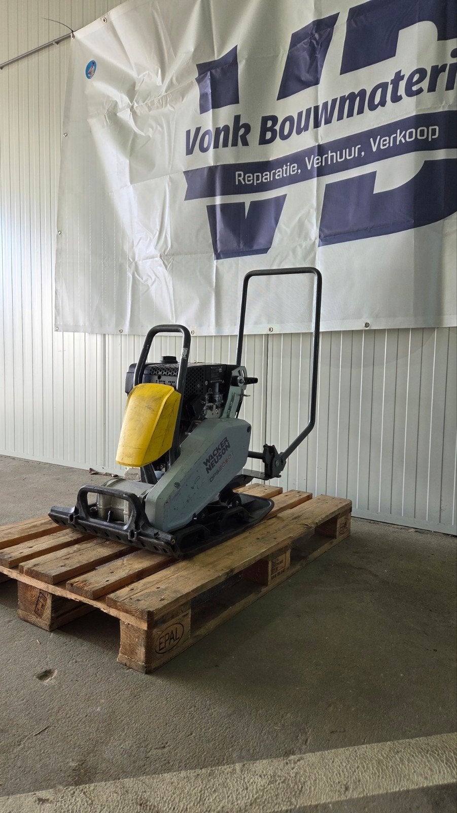 Wacker Neuson DPS2050H Trilplaat | 2025, Tuin en Terras, Hand-tuingereedschap, Zo goed als nieuw, Overige soorten, Ophalen of Verzenden