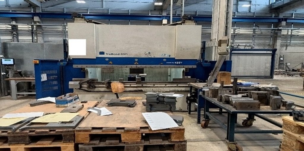 Pressbrake Trumpf TruBend 8085, Hobby en Vrije tijd, Knutselen, Gebruikt, Machine, Metaal, Ophalen