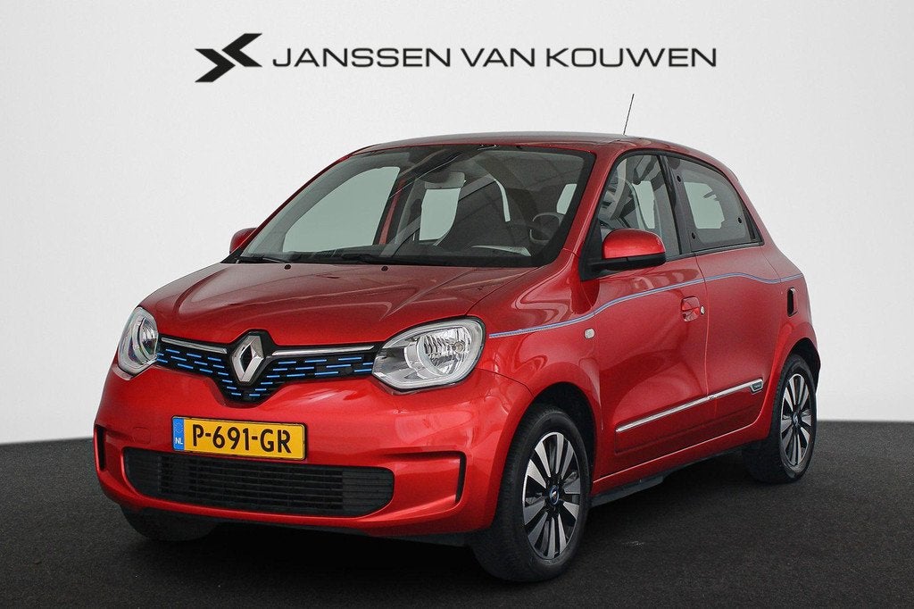 Renault Twingo Z.E. R80 Intens Lichtmetalen velgen Climate c, Automaat, Automatische klimaatregeling, Leder en Stof, Origineel Nederlands