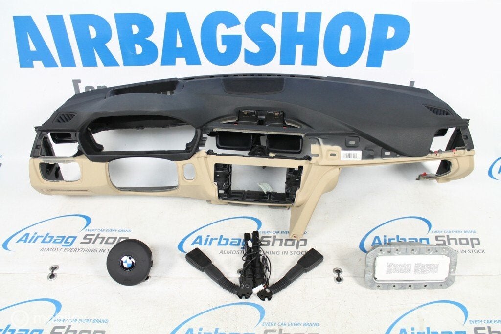 Airbag set - Dashboard beige head up M BMW 4 serie F32 F33