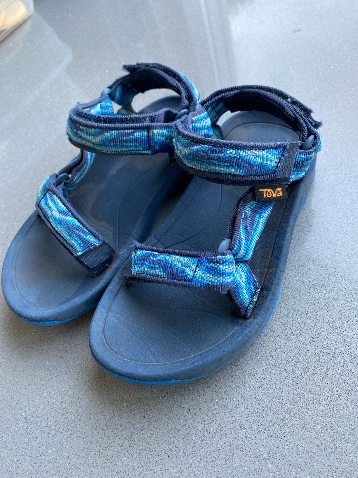 Teva sandalen maat 29/30, Gebruikt, Jongen of Meisje, Overige typen, Ophalen of Verzenden