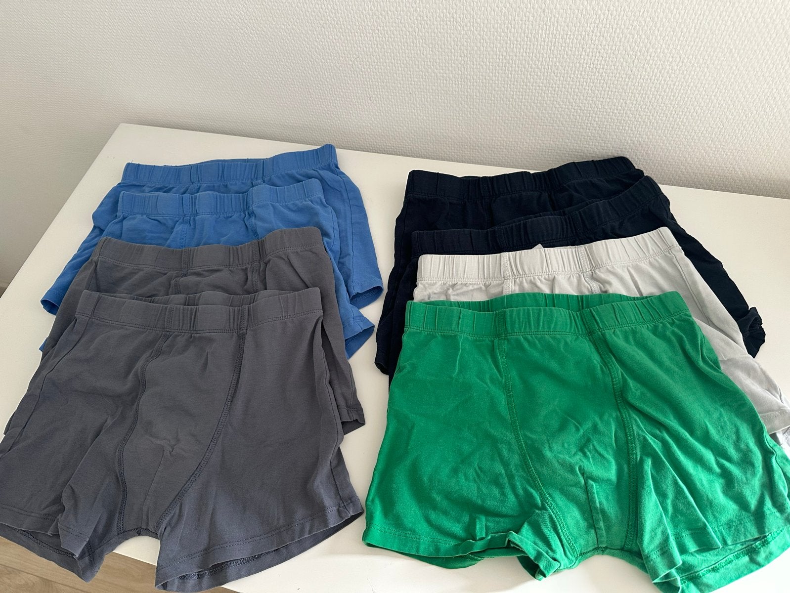 8 HEMA boxershorts maat 146/152, Ophalen of Verzenden, Gebruikt, Jongen, Nacht- of Onderkleding