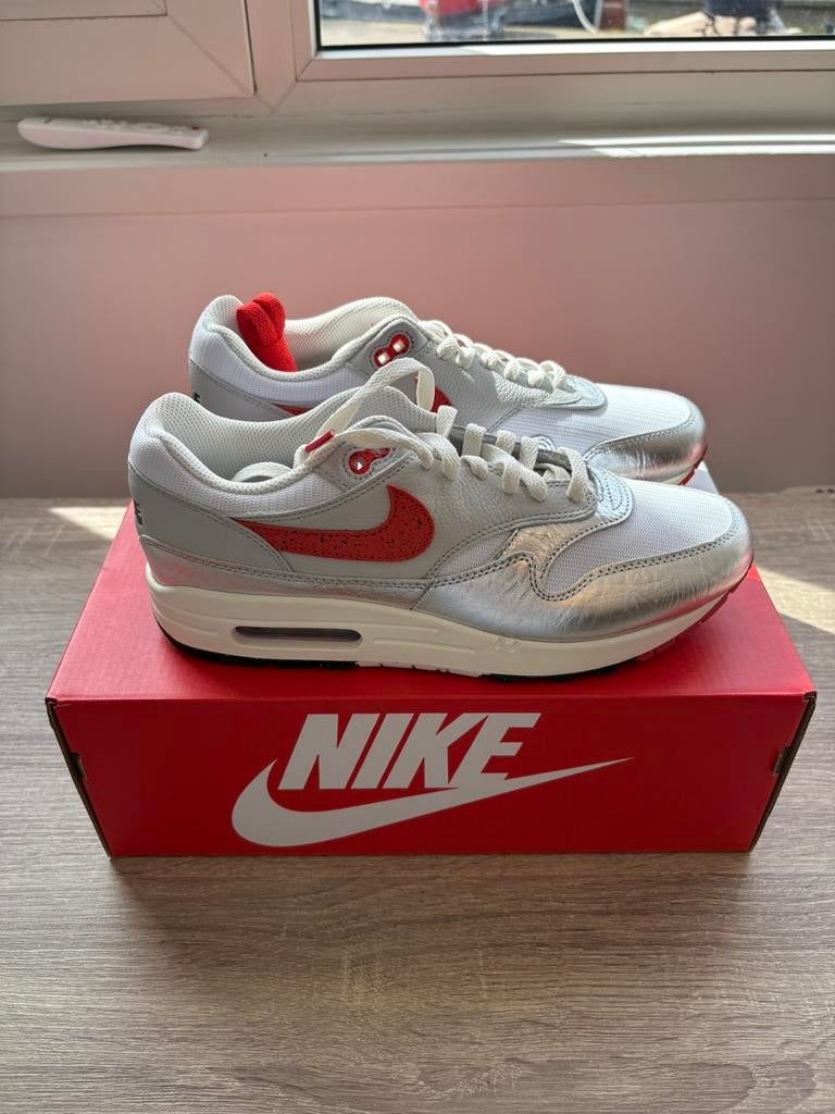 Nike Air Max 1 Hot Sauce | EU 42.5, Overige kleuren, Nieuw, Ophalen of Verzenden, Sneakers of Gympen