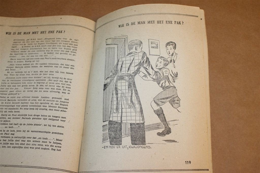 Hoe Paul Keizer Werd — Vintage Jeugdboek Jongens 1941, Ophalen of Verzenden, Gelezen