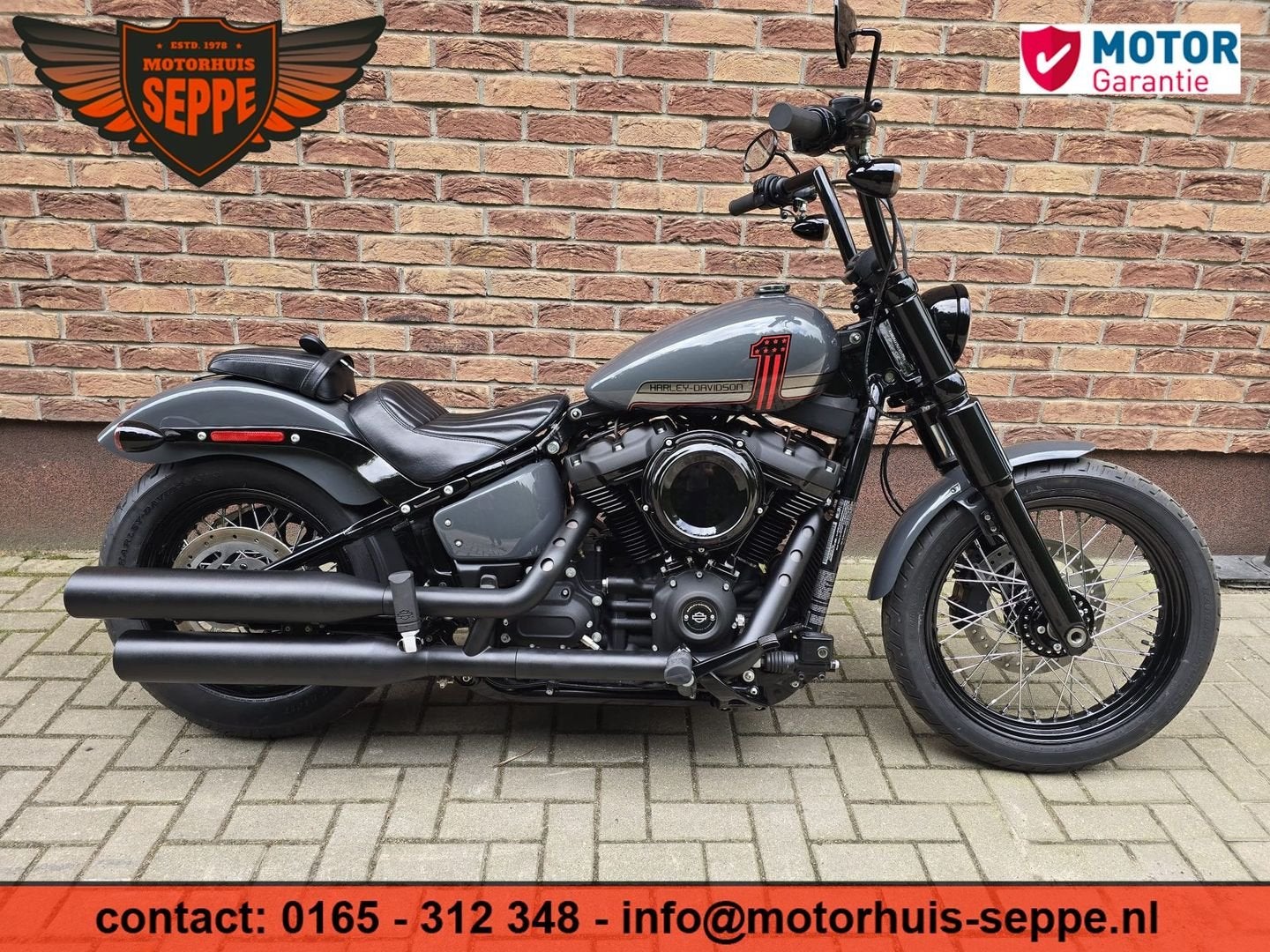 HARLEY-DAVIDSON STREET BOB 107, Motoren, HARLEY-DAVIDSON, Chopper, Bedrijf, Onbekend