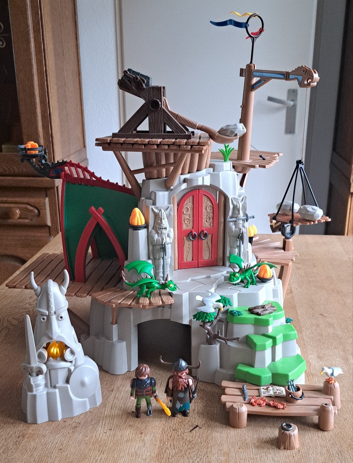 Playmobil Dragons Berk 9243, Complete set, Overige typen, Ophalen of Verzenden, Zo goed als nieuw