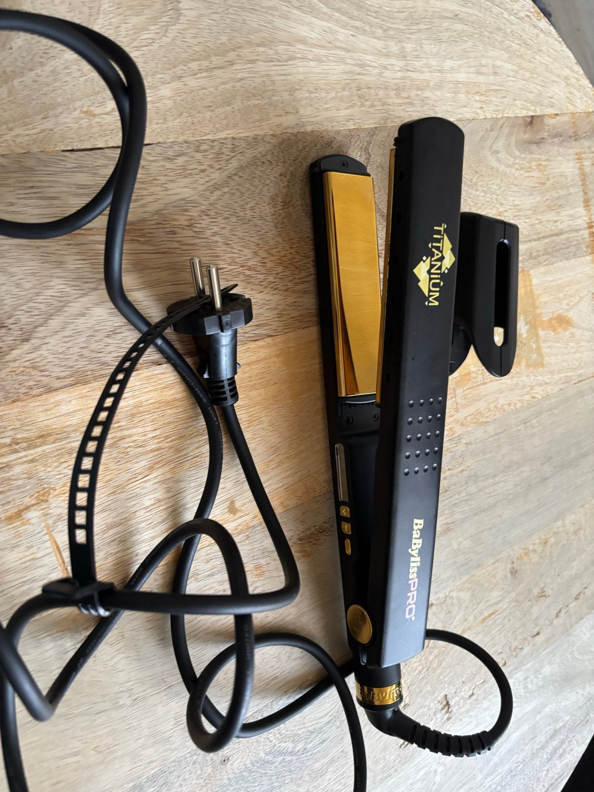 BaBylissPRO Titanium Stijltang, Ophalen, Zo goed als nieuw, Haarverzorging
