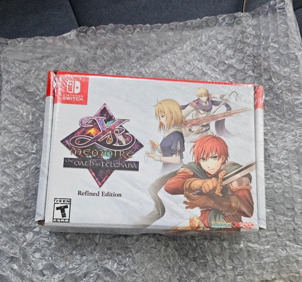 Ys special edition NSW game, Ophalen of Verzenden, Nieuw, Met 1 controller, Switch Original