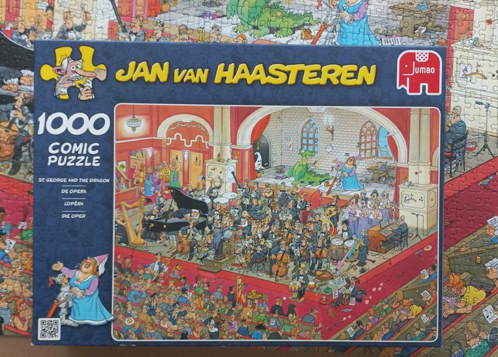 Jan van haasteren 1000 st., Ophalen of Verzenden, 500 t/m 1500 stukjes, Zo goed als nieuw